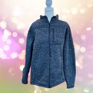 Top Of The World Fleece Gray Jacket NEW